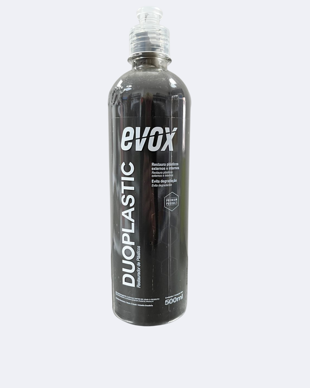Restaurador de Plásticos Automotivo Duoplastic 500ml Evox – Color Negro