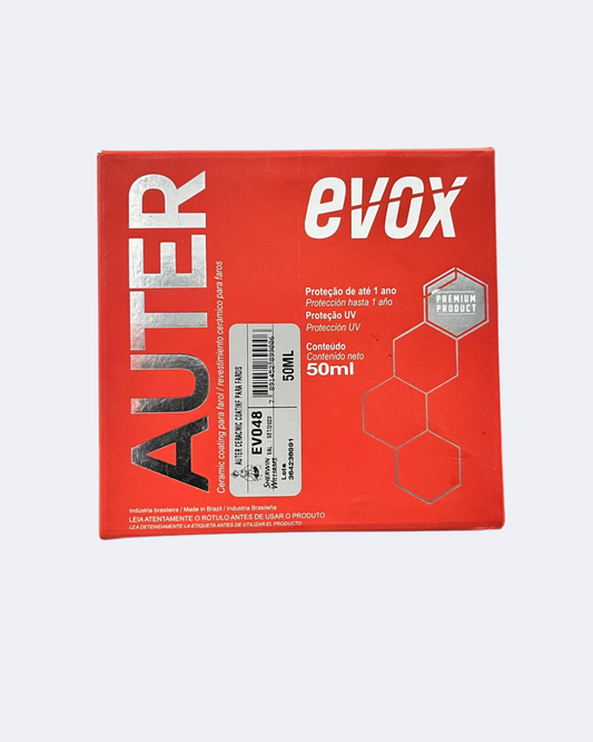 Auter Ceramic Coating Farol 50ml Evox – Protección Cerámica para Faros