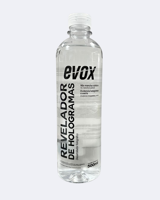 Revelador de Hologramas 500ml Evox – Inspección Precisa de Pintura