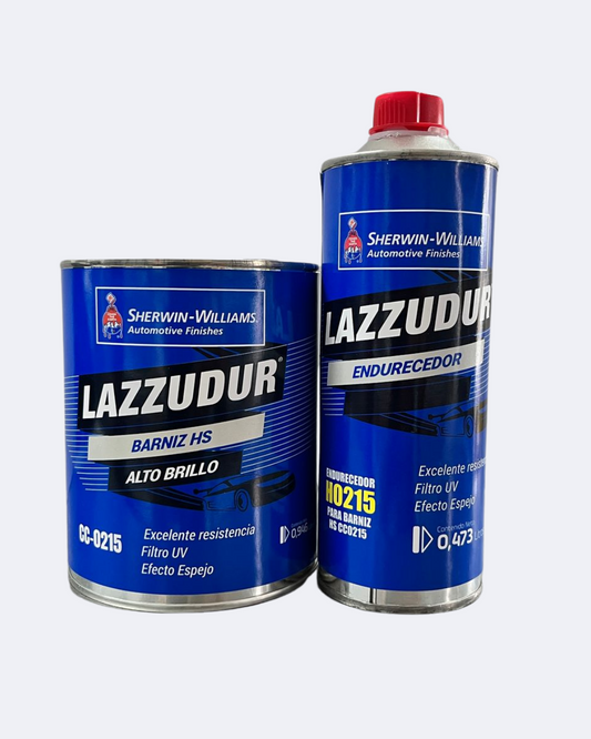 Barniz Alto Sólidos CC215 Lazzudur + Catalizador H0215